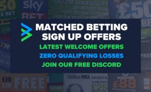matched betting sign up offers|Matched betting sign up offers: Reduce your qualifying losses with .